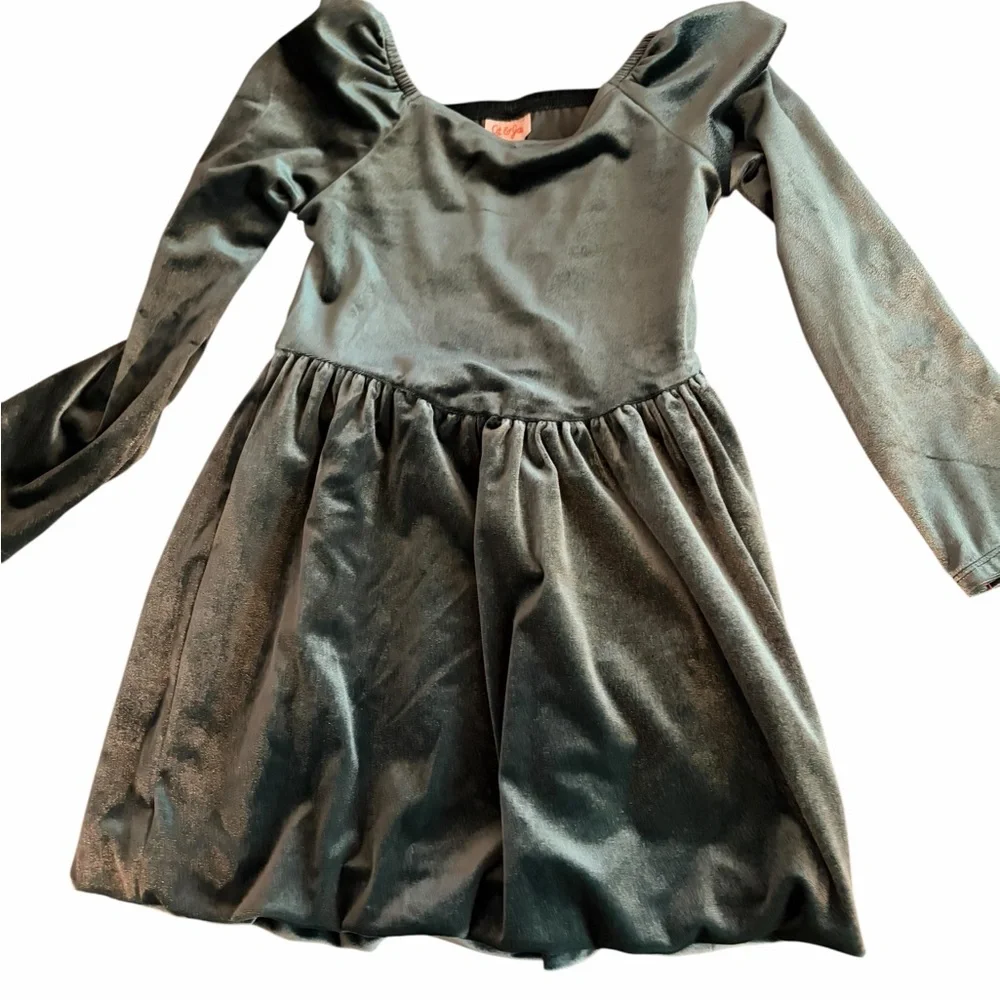 Cat & Jack Velour Bubble Dress Size: XS (4-5 Years) | New With Tags (NWT)